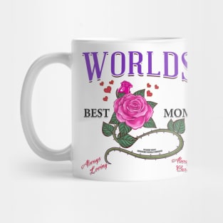 World's Best Mom Mothers Day Novelty Gift Mug